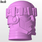 Sentinel Head Life-size Statue Helmet Avengers Doomsday 3D Printable Model #SD9