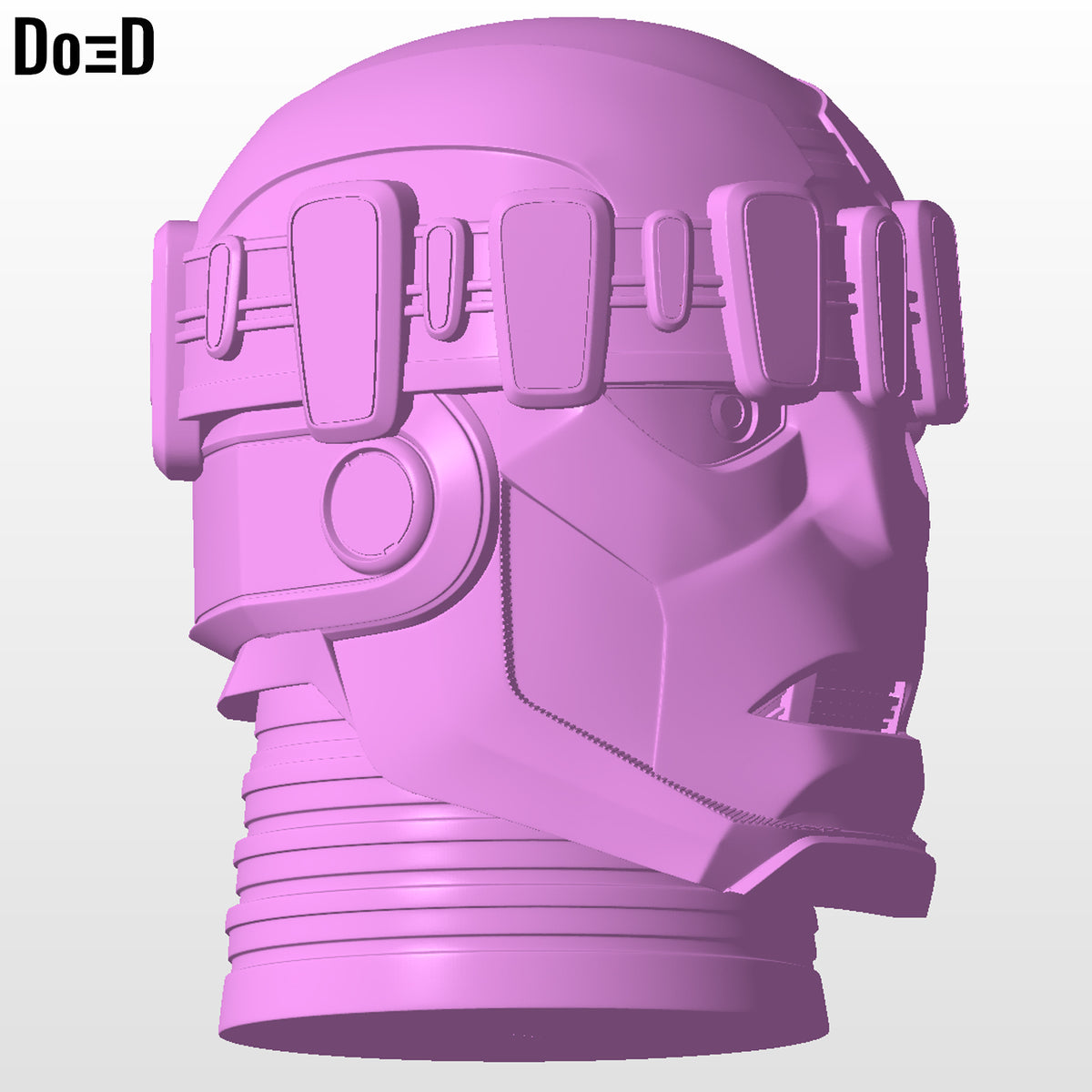 Sentinel Head Life-size Statue Helmet Avengers Doomsday 3D Printable Model #SD9