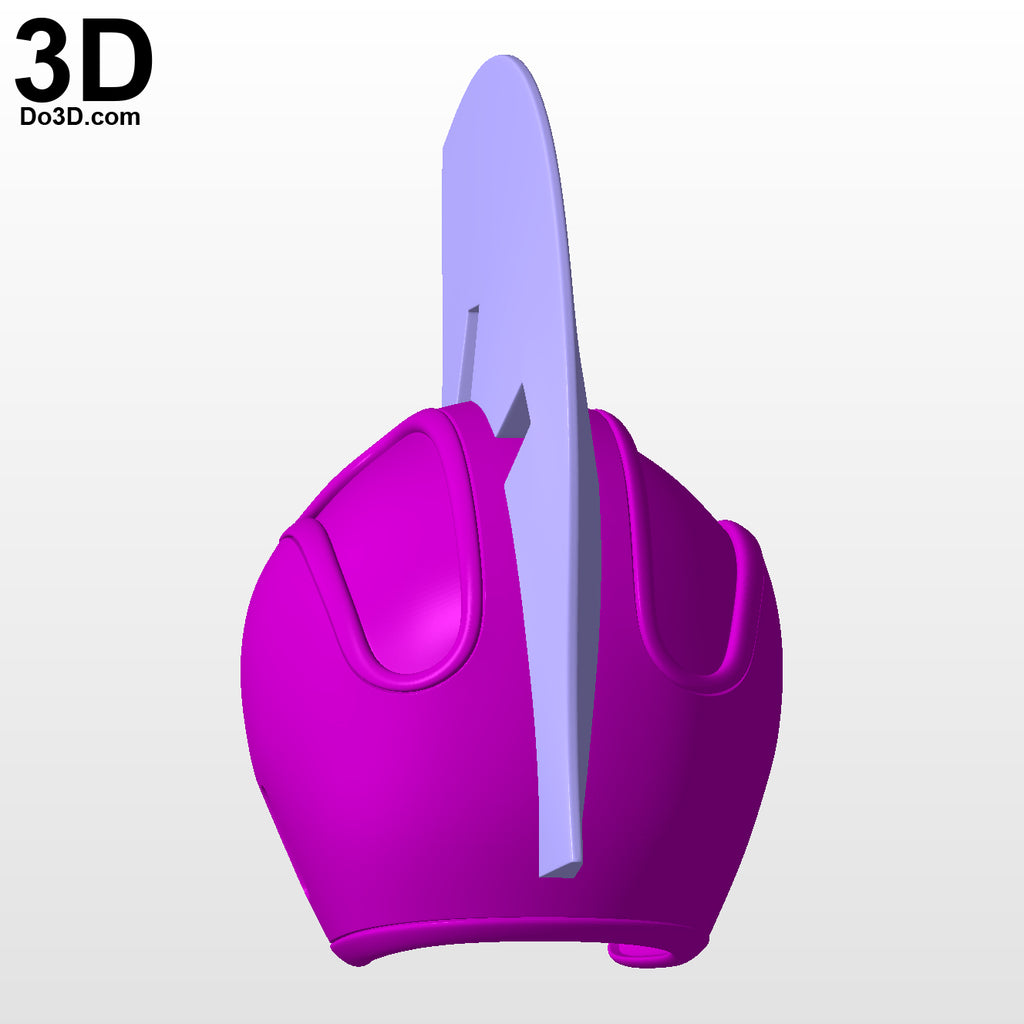 Chi-Chi Dragon Ball Helmet | 3D Model Project #5294