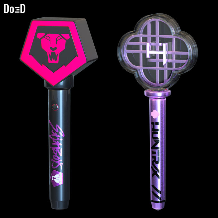 Bundle: Huntrix Saja Boys Fan Light Stick KPop Demon Hunters 3D Model STL #HS112