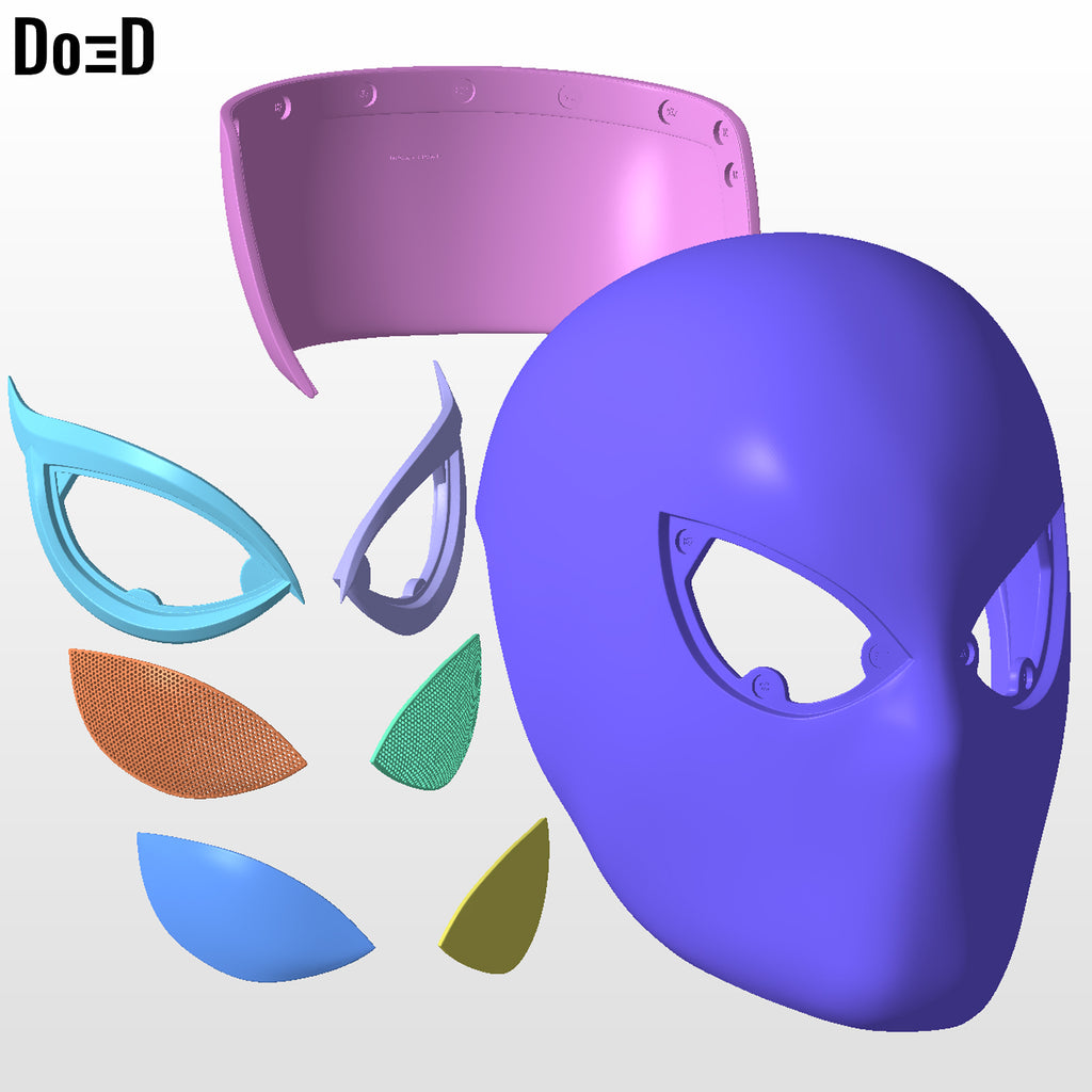 Agent Venom Armor Ultimate Spider-Man: Web Warriors, 3D Model Project #959