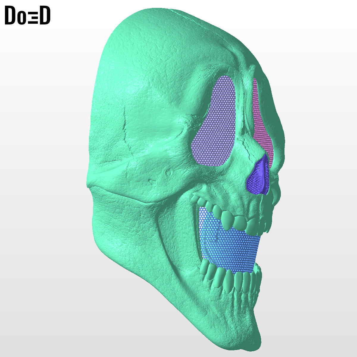 Wazzup Skeletor 2 Mask Masters of the Universe Scary Movie 3D Print File STL #W2