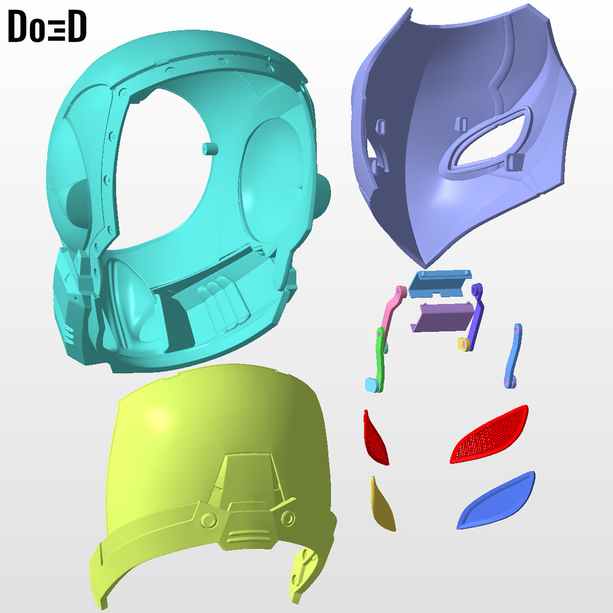 Celestial NightHawk Helmet DEX Version Destiny | 3D Printable Model #1481