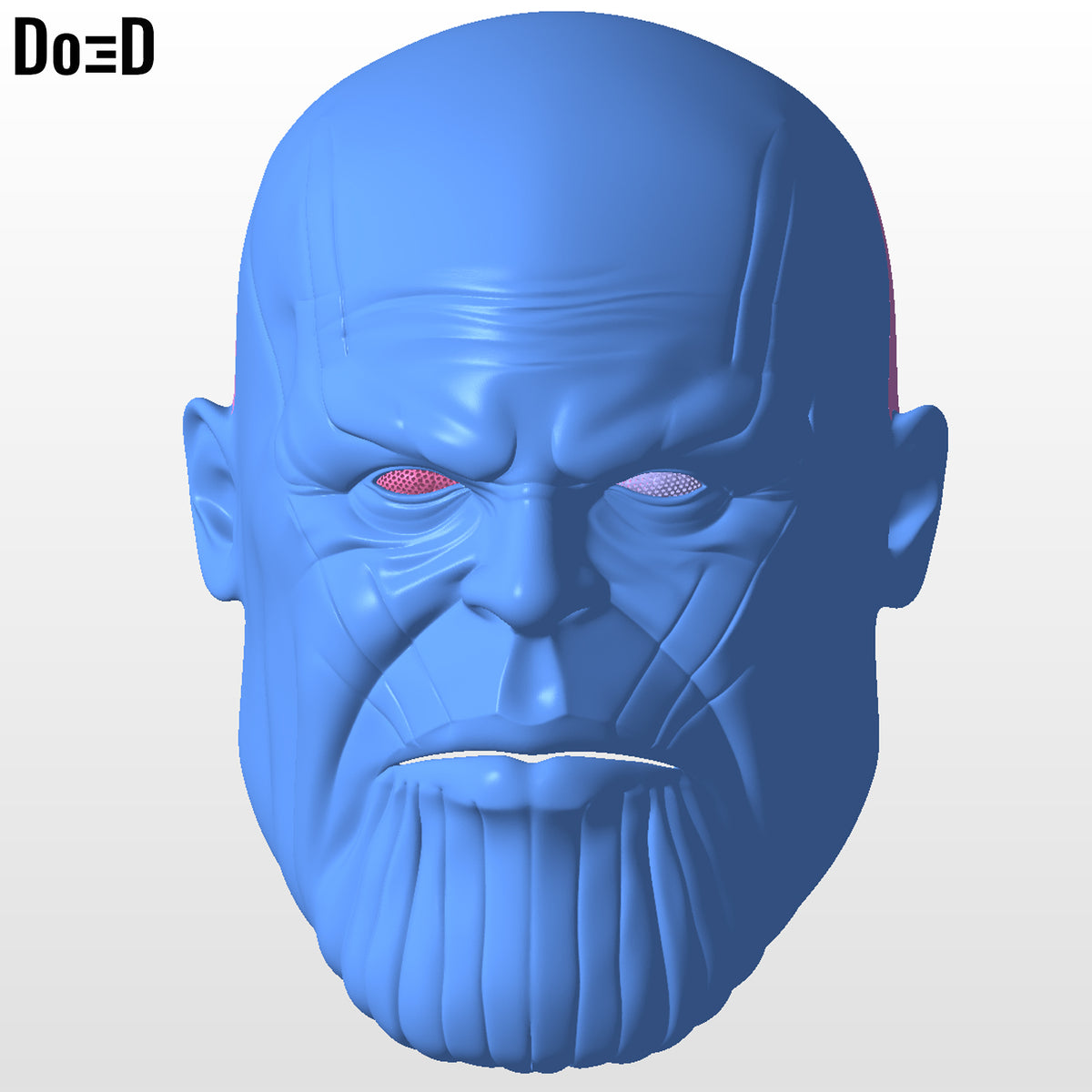 Thanos Head Helmet | 3D Printable Model STL File #T7446