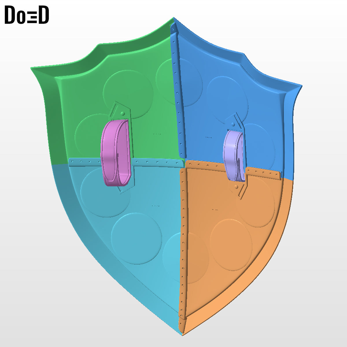 Doctor Doom Shield Concept 3D Printable Model STL File #D771