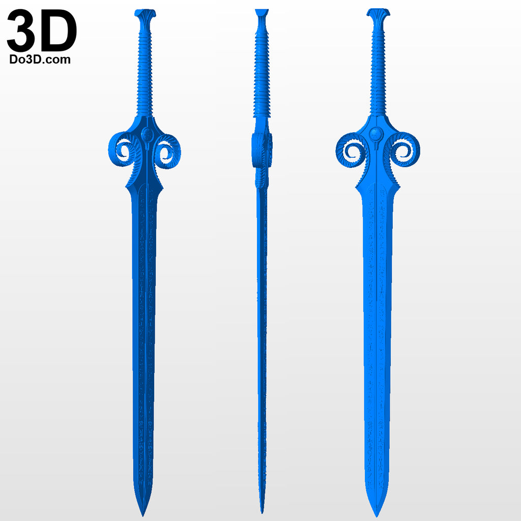 Queen Hippolyta Sword from Wonder Woman Movie | 3D Model Project #5757