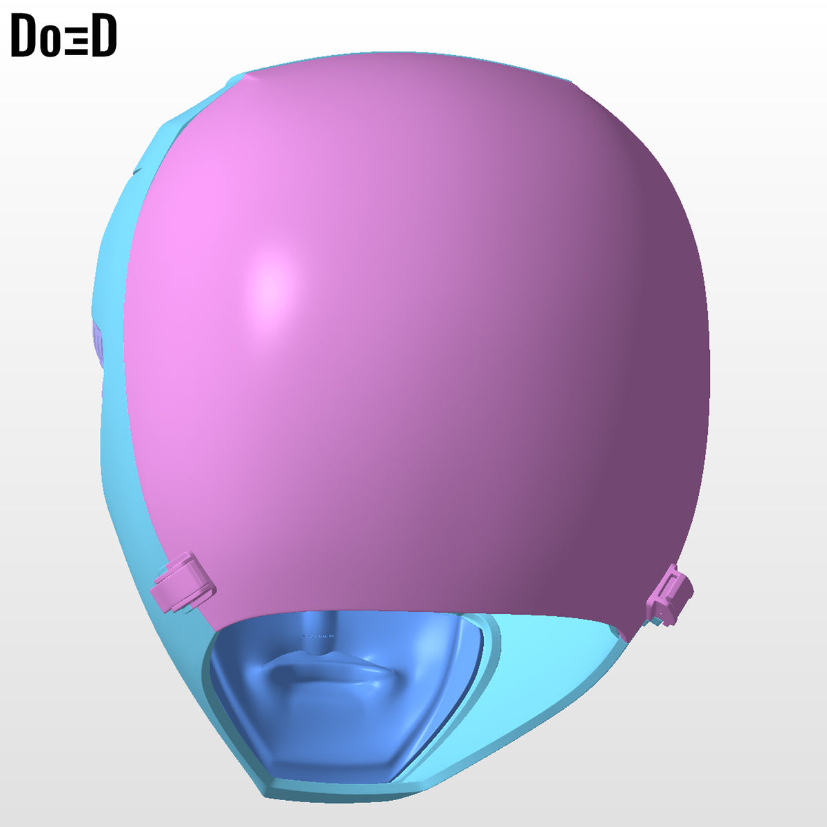 Red Ranger Classic Helmet Mighty Morphin Power Rangers MMPR, 3D Model #2888