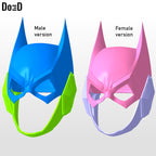 Batgirl Arkham Knight Cowl / Helmet 3D Printable Model Print File STL #F7D