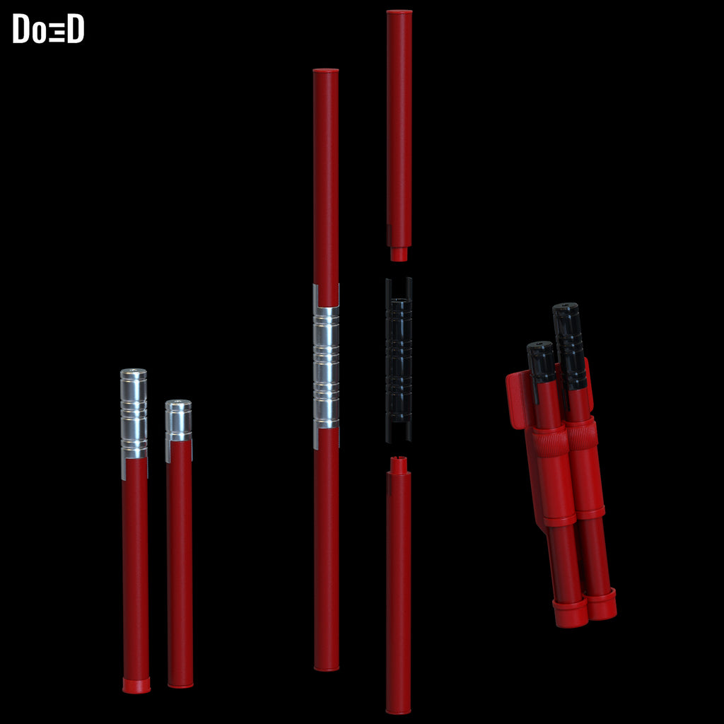 Daredevil Born Again Billy Clubs Batons Truncheons | 3D Printable Model #BA1773