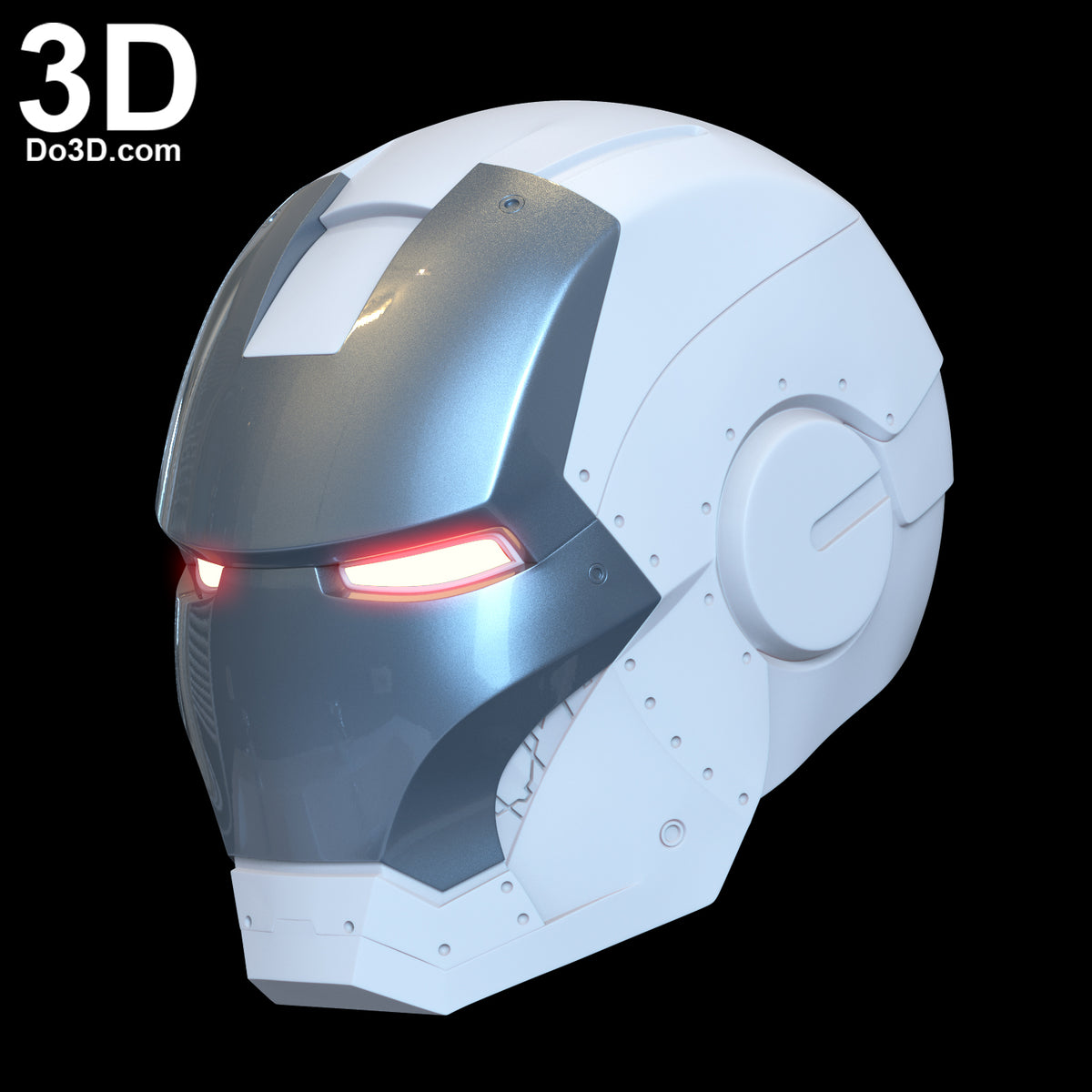 Iron Man Mark II Helmet (MK 2) | 3D Printable File #N37