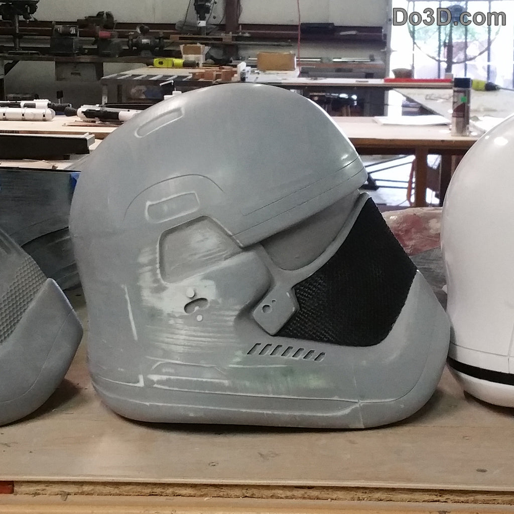 Stormtrooper First Order Armor + Helmet Star Wars TFA | 3D Model Project #45