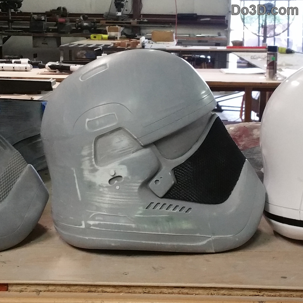 Stormtrooper First Order Armor + Helmet Star Wars TFA | 3D Model Project #45