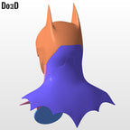 Batman 2023 Cowl Michael Keaton Helmet The Flash 3D Printable Model File STL #B1