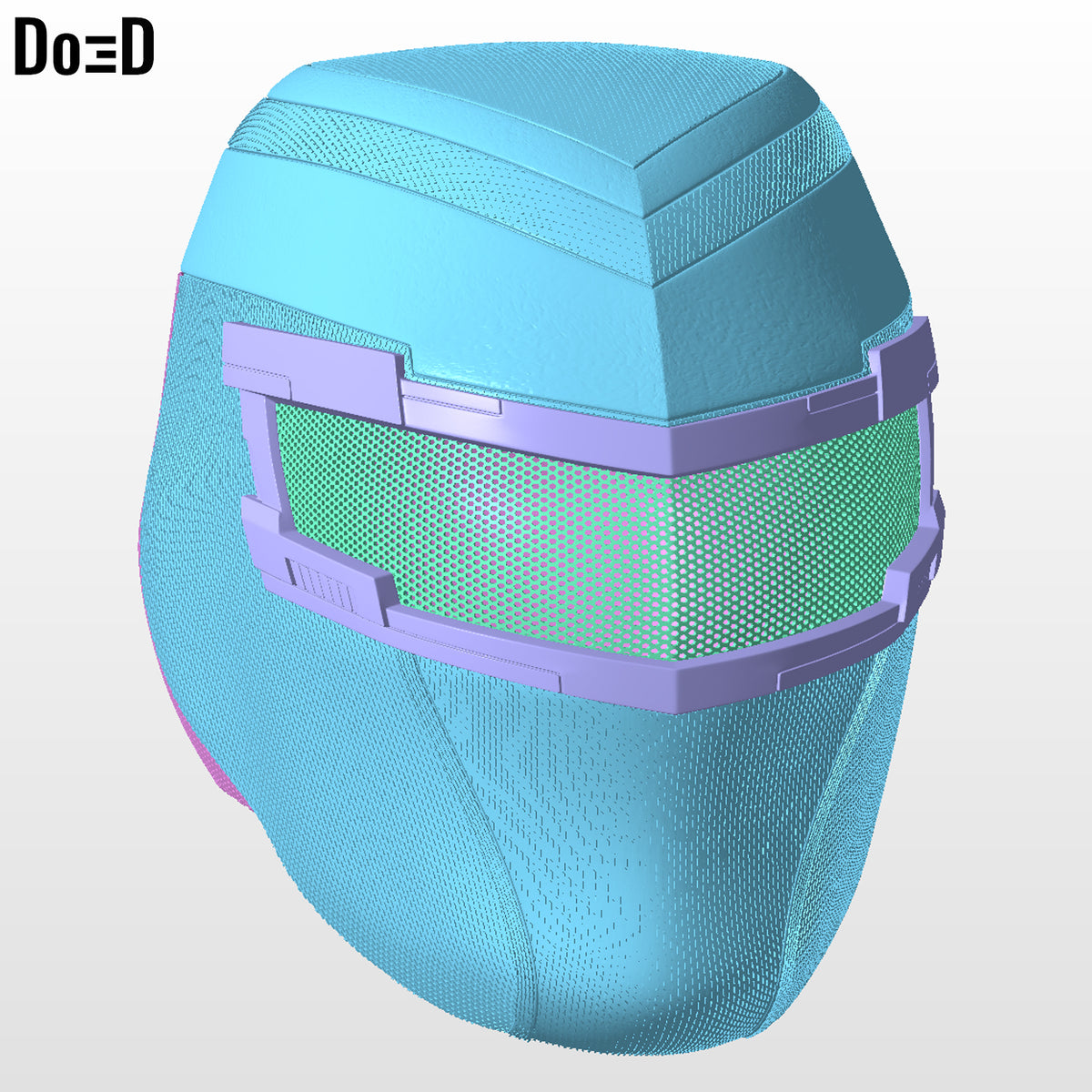Vigilante Helmet Adrian Chase from Peacemaker 3D Printable Model STL File #V283