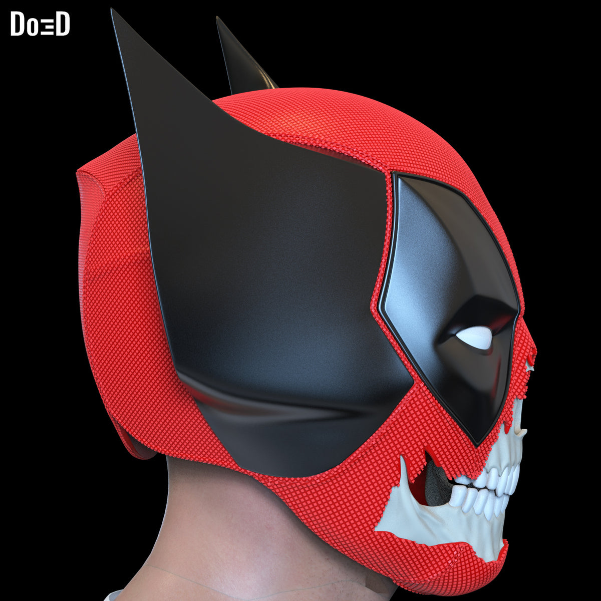 Bundle: Deadpool 3 Helmet + Wolverine Ear & Skull 3D Printable Model STL #D2619