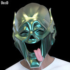 Bundle: Green Goblin Helmet Swappable Wazzup, OG, Smiling | 3D Model #GBW1
