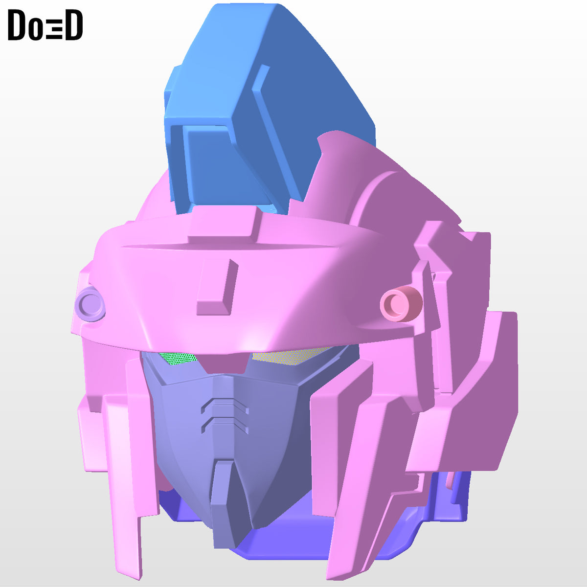 RX-0 Unicorn Gundam ユニコーン ガンダム  helmet | 3D Printable Model Print File #5248