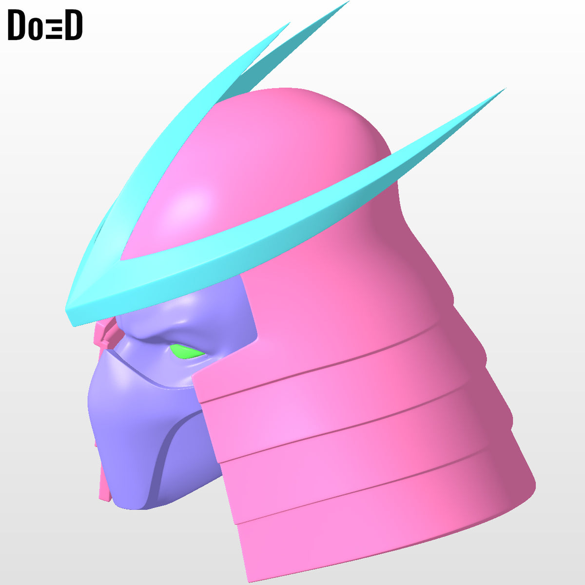Shredder Helmet Teenage Mutant Ninja Turtles 3D Printable Model #SH11