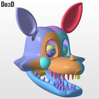 Mangle Toy Foxy Five Nights At Freddy's 2 FNAF | 3D Printable Model #FF225