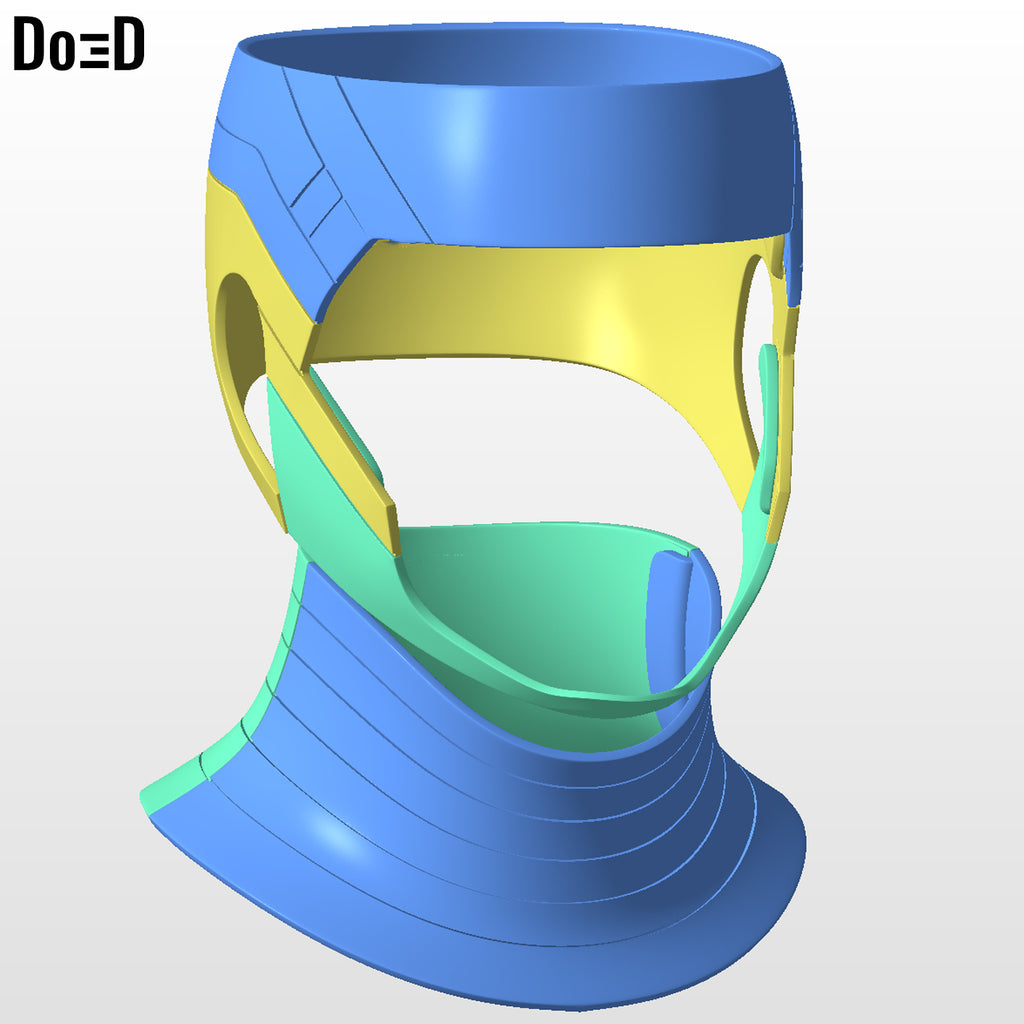 Gambit Helmet 2024 from Deadpool and Wolverine 3D printable model STL file #GB11
