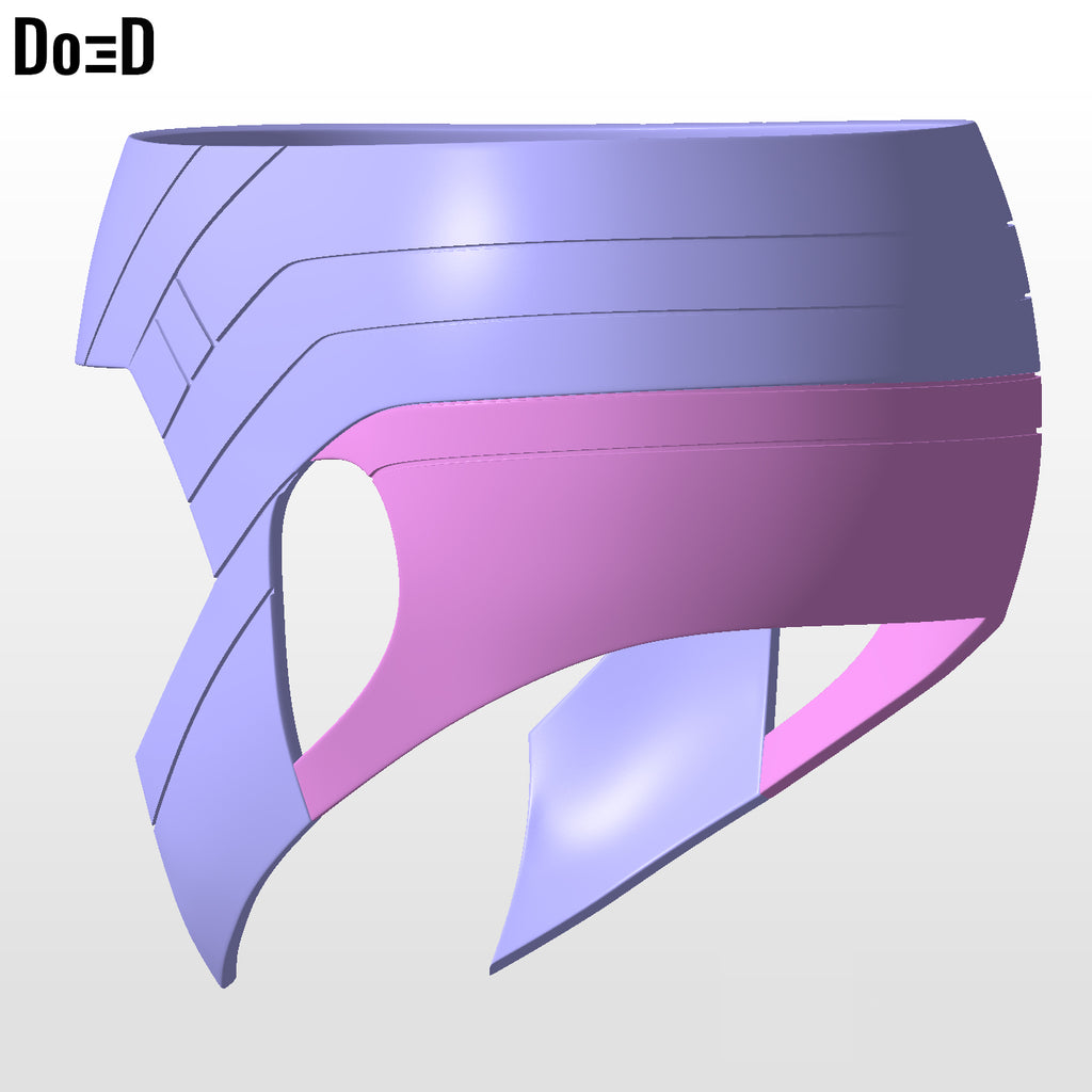 Gambit Helmet 2024 from Deadpool and Wolverine 3D printable model STL file #GB11