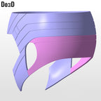 Gambit Helmet 2024 from Deadpool and Wolverine 3D printable model STL file #GB11