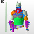 The Batman 2022 Batsuit Upper Body Armors | 3D Printable Model STL File #B21