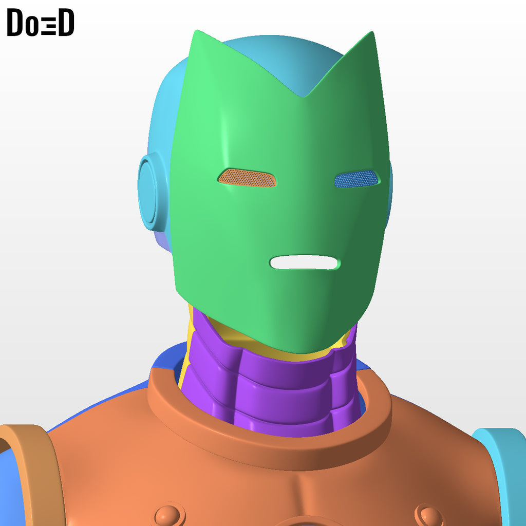 Iron Man Classic Tony Stark Armor + Helmet | 3D Printable Model #5737