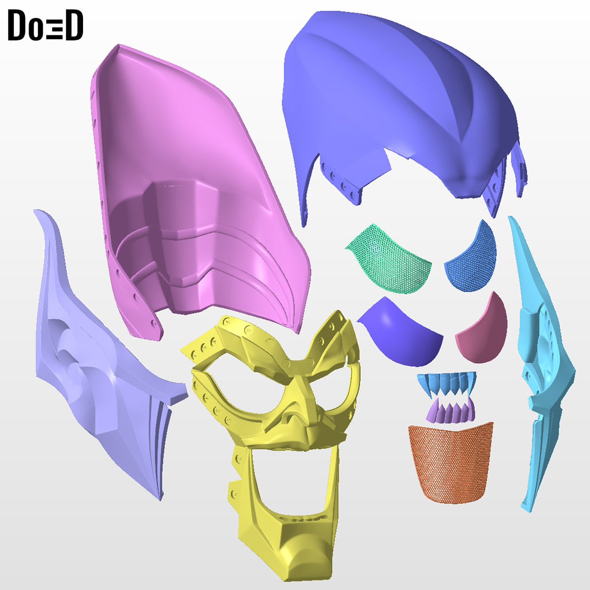 Green Goblin Helmet Mask Spider-Man | 3D Printable Model Print File STL #688