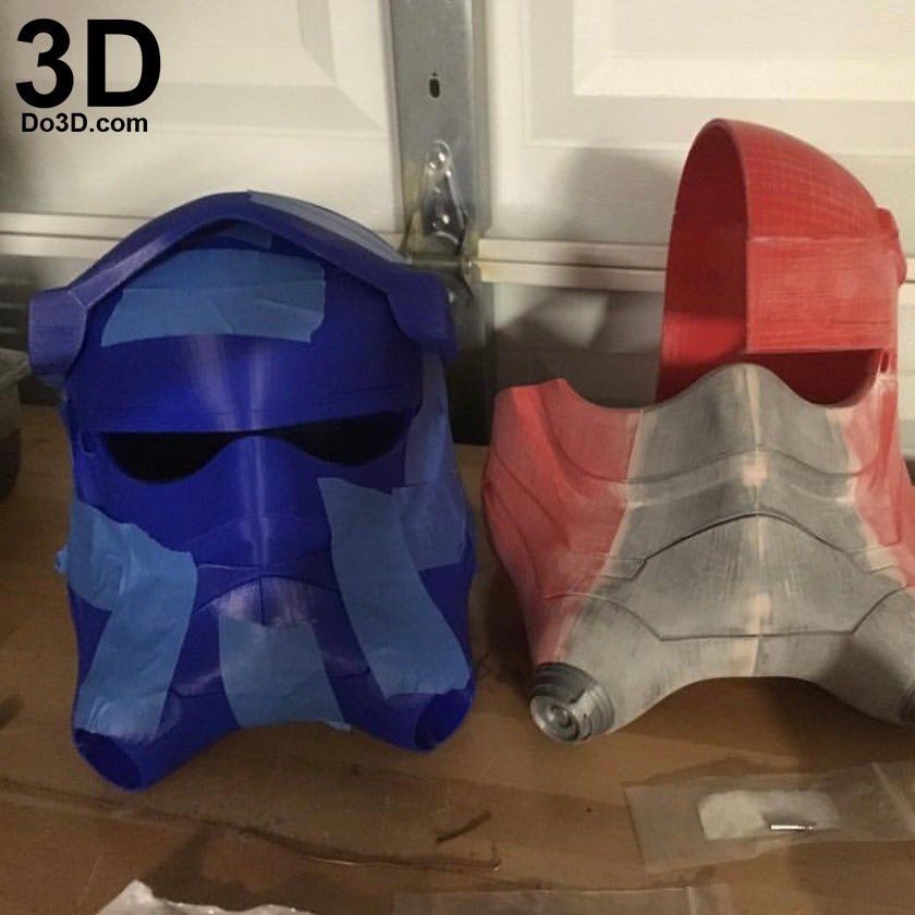 Tie Pilot Helmet from Star Wars VII: The Force Awakens  | 3D Printable Model #34
