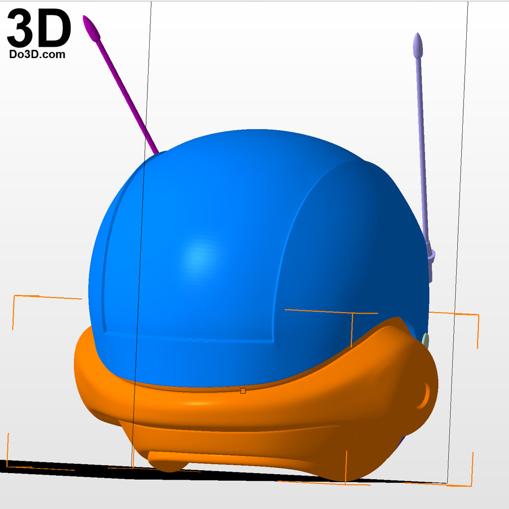 SaiyaMan 2 Helmet Dragon Ball Saiyagirl Saiyawoman  | 3D Model Project #2673