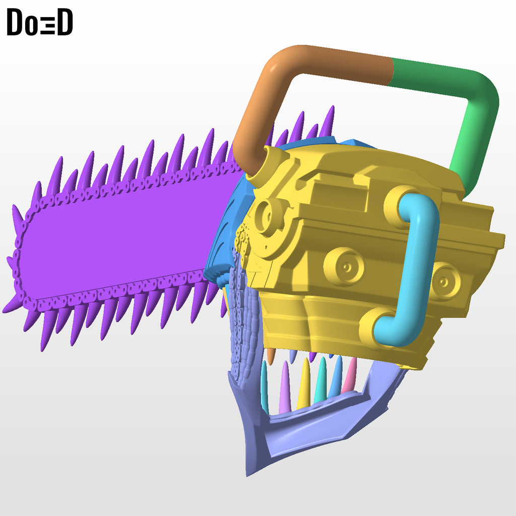 Chainsaw Man Helmet Denji Cosplay | 3D Printable Model STL Print File #CMD362
