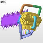 Chainsaw Man Helmet Denji Cosplay | 3D Printable Model STL Print File #CMD362