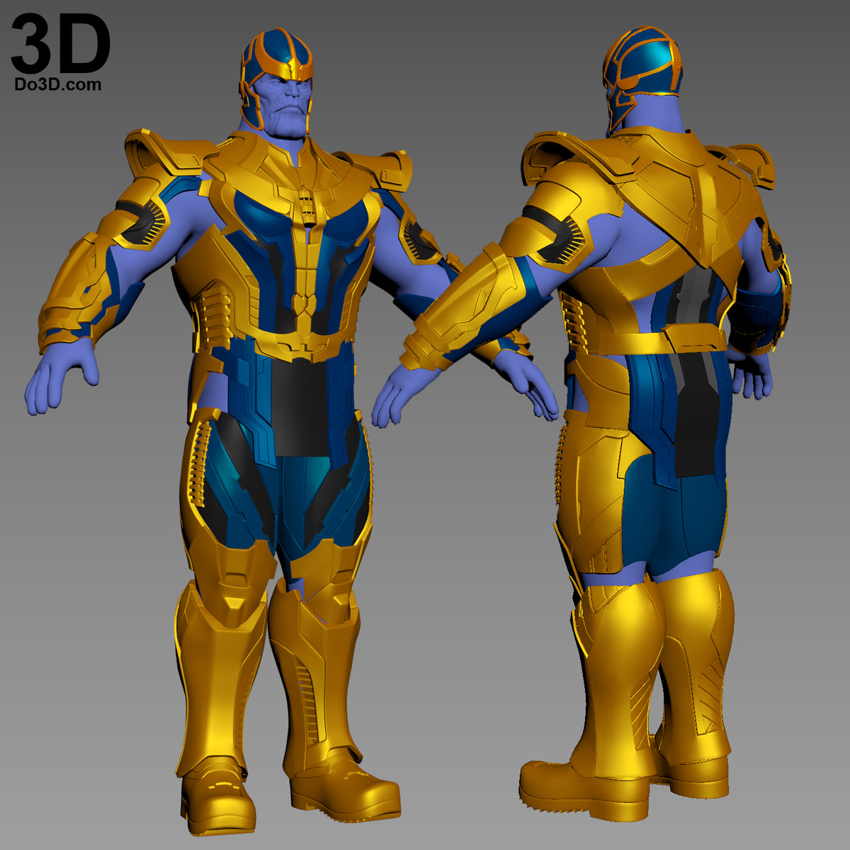 Thanos Armor Guardians of the Galaxy | 3D Model Project #3121