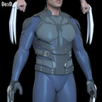 Wolverine X-Men Days of the Future Past Armor| 3D Printable Model #WX5