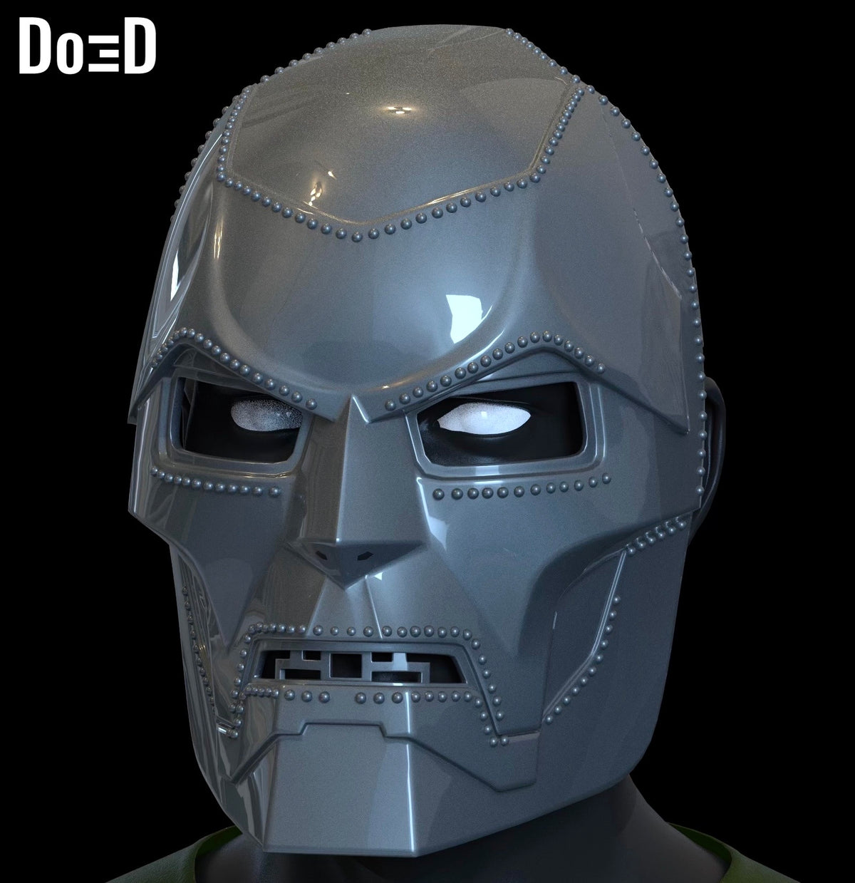 Doctor Doom Dr. Doom Avengers Secret Wars RDJ SDCC Helmet | 3D Model #DDA1