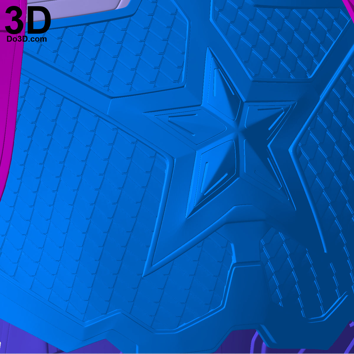 Captain America Endgame Upper Body Armor set | 3D Model Project #6563