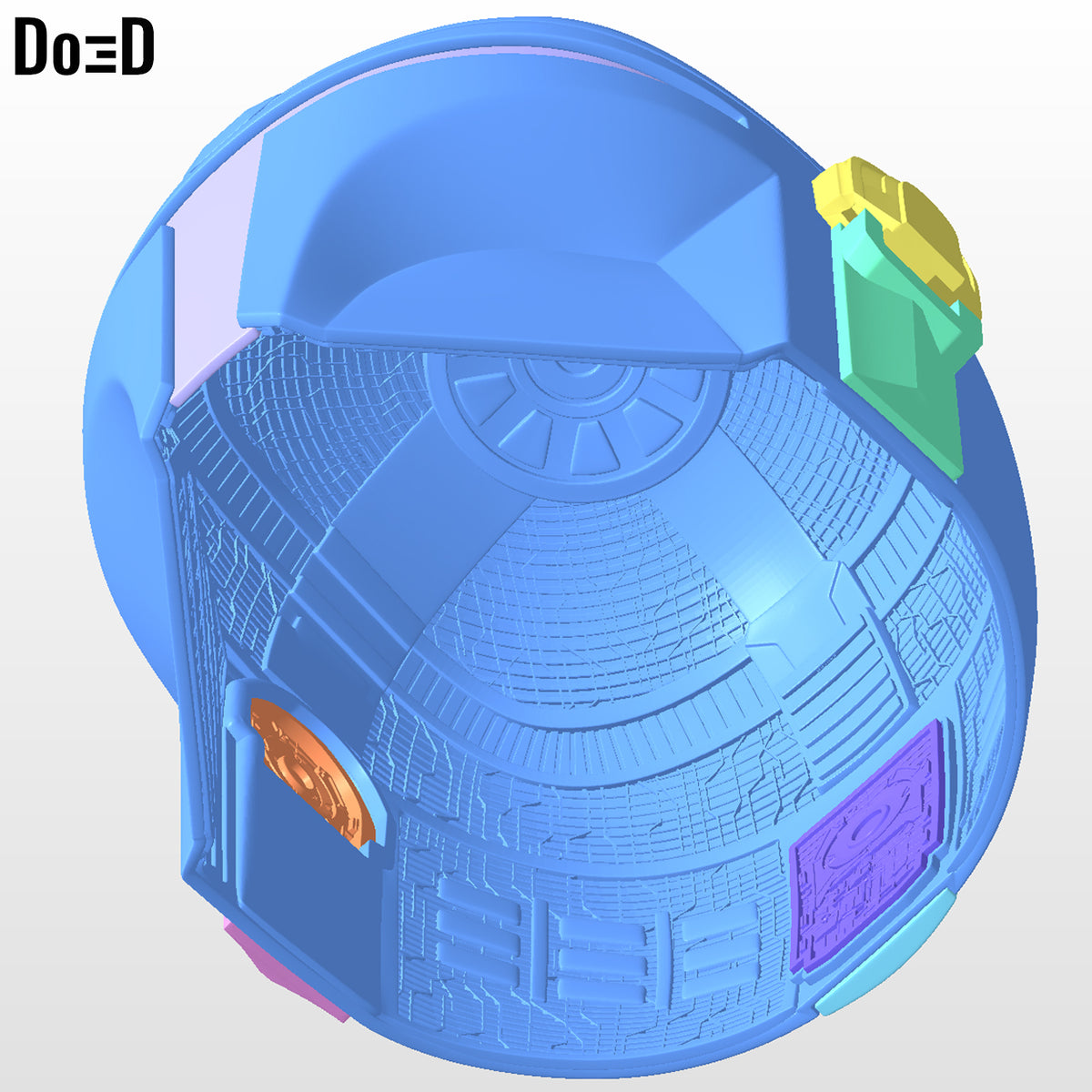 Mandalorian Helmet | 3D Printable Model Print File STL #N06