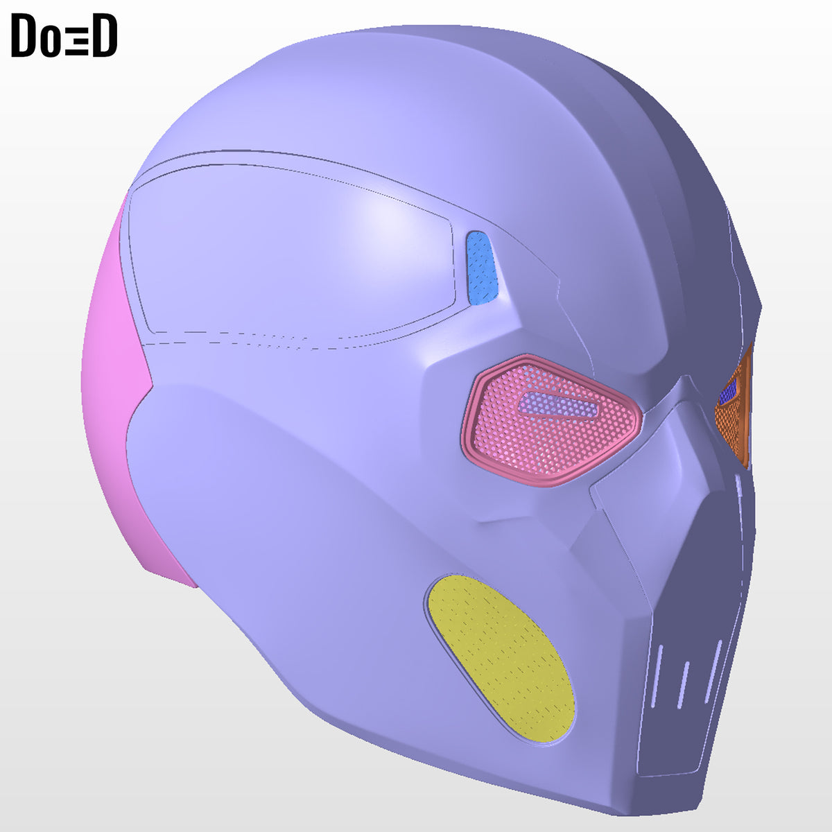 Taskmaster Thunderbolts Helmet | 3D Printable Model #TT36