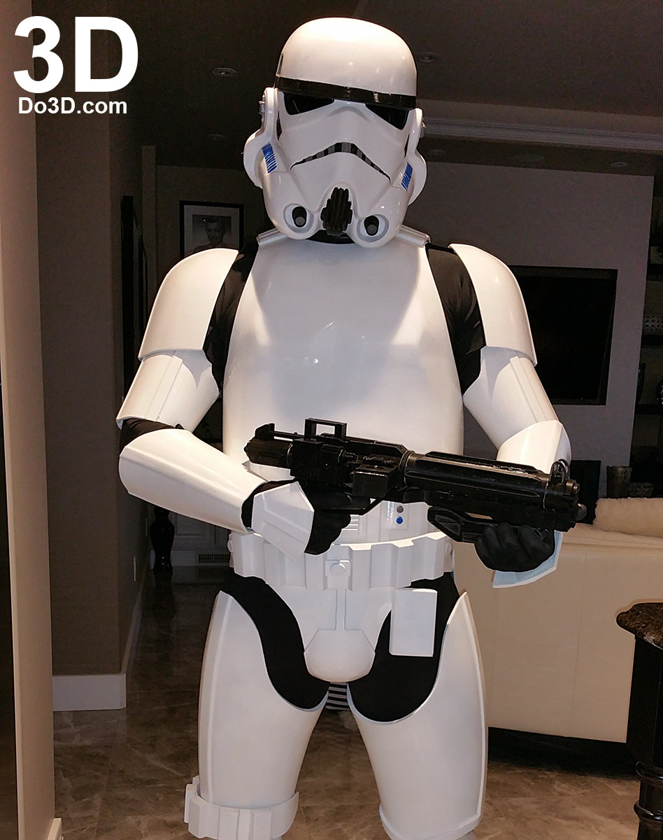 ANH Imperial Classic Stormtrooper Star Wars Armor | 3D Model Project #903
