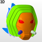 Pyke  Syndicate Helmet / Mask Book of Boba Fett 3D Printable Model STL File #P79