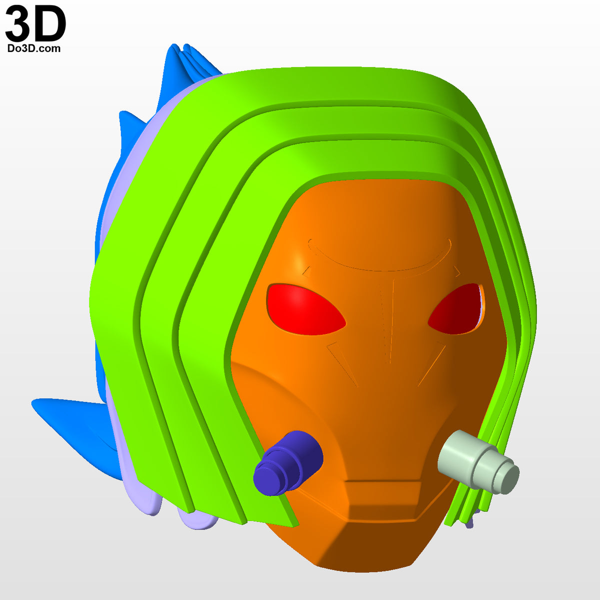 Pyke  Syndicate Helmet / Mask Book of Boba Fett 3D Printable Model STL File #P79