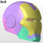 Iron Man Mark IV MK 4 Helmet Only | 3D Printable Model #GV44