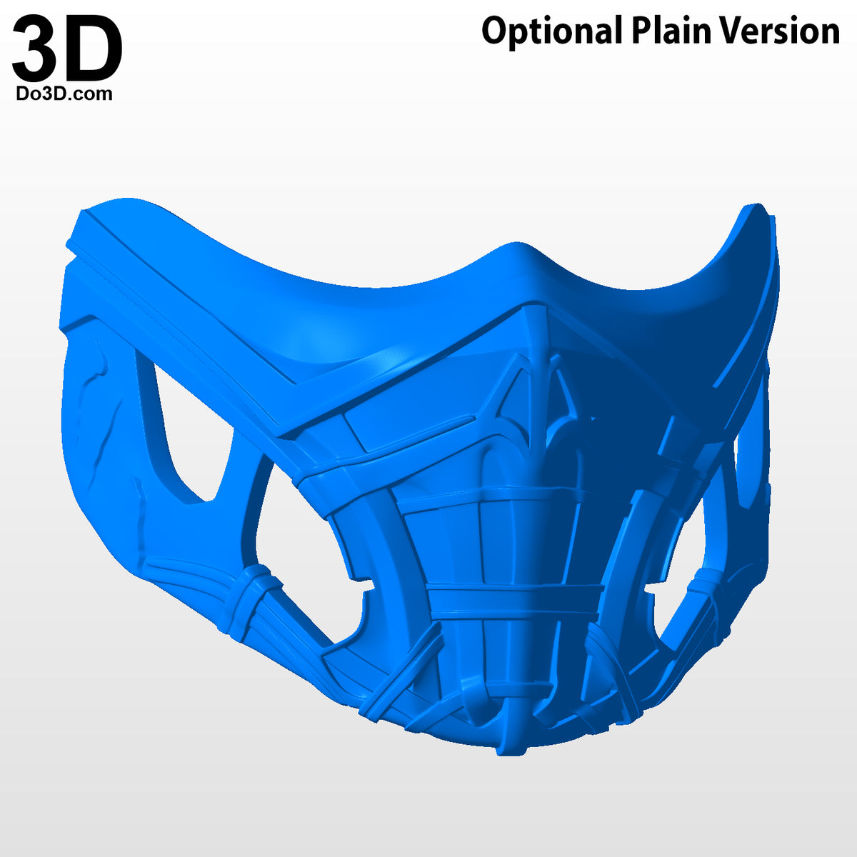 Mortal Kombat 2021 Scorpion Mask 3D Printable Model Print File STL #SC53