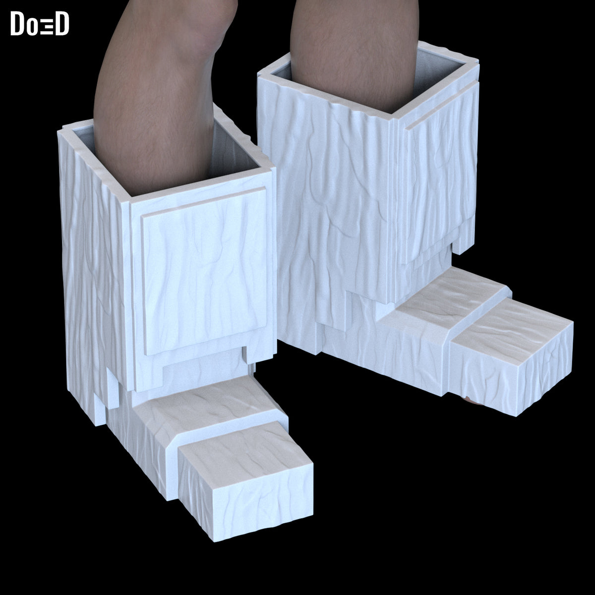 Diamon Armor Boots Only Minecraft Movie | 3D Printable Model STL File #DB545