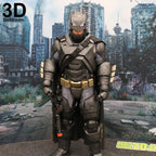 Armored Batsuit Batman v Superman BVS DOJ Helmet + Armor, 3D Printable Model #44