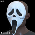 Scream 7 Ghostface Mask Halloween 3D Printable Model STL File #GFH2