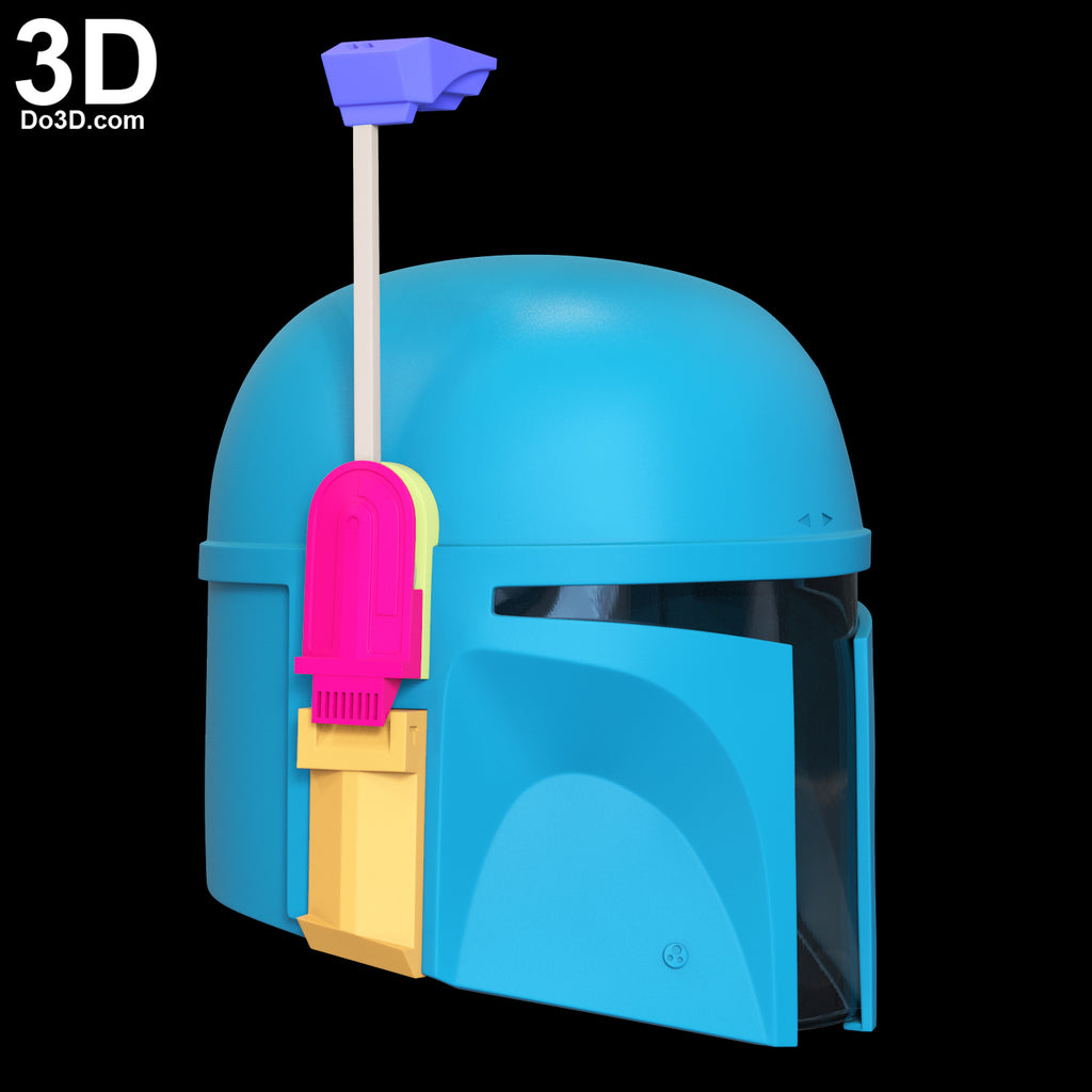 Boba Fett Star Wars Helmet (From Mandalorian) | 3D Printable Model STL File #BF1