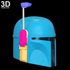 Boba Fett Star Wars Helmet (From Mandalorian) | 3D Printable Model STL File #BF1