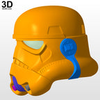 Stormtrooper Classic Helmet Star Wars 3D Printable Model STL Print File #S264
